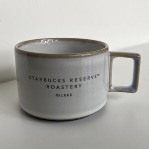 Starbucks Reserve Roastery Milano Italy Ceramic Mug Espresso Demitasse 3oz/89ml